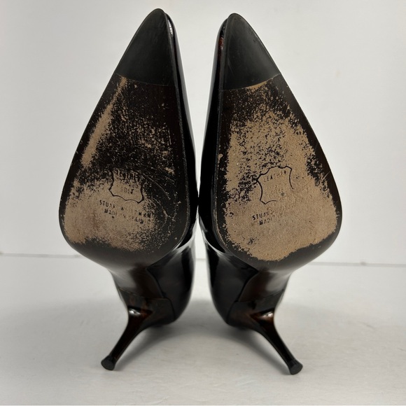 ❤️ Stuart Weitzman Dark Brown Heels - Picture 7 of 8
